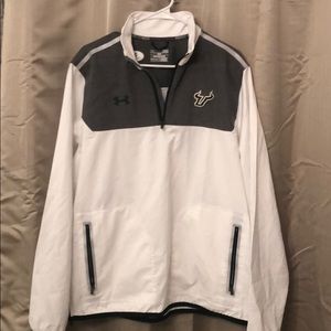 Under Armour Men’s USF white pull over